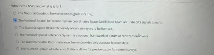 What Is The Nsrs And What Is It For O The National Geodetic Service Provides Great Gis Info The National Spatial Refer 1