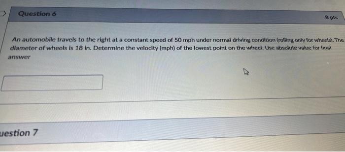 Question 4 If The Block At C Is Moving Downward At 15 Ft S Determine The Angular Velocity Rad S Of Bar Bc At The Inst 3