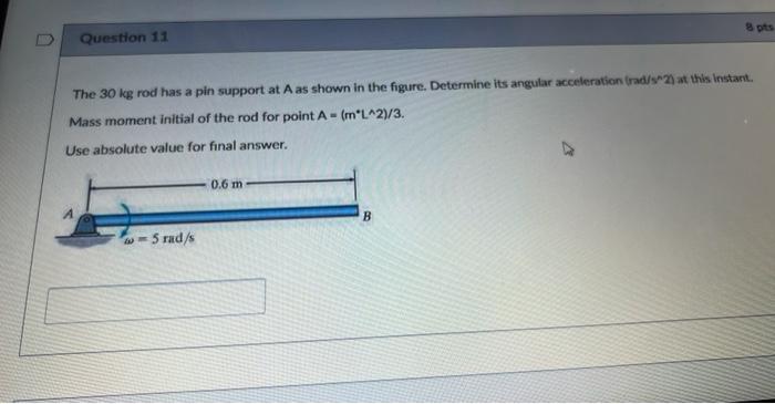 8 Pts Question 7 An Automobile Travels To The Right At A Constant Speed Of 50 Mph Under Normal Driving Condition Rollin 3