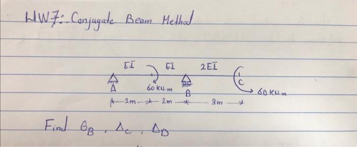 Q2 Use The Virtual Work Method To Determine The Horizontal Deflection At C Ei Is Constant 400 H Ic 671 Wwf Canj 2