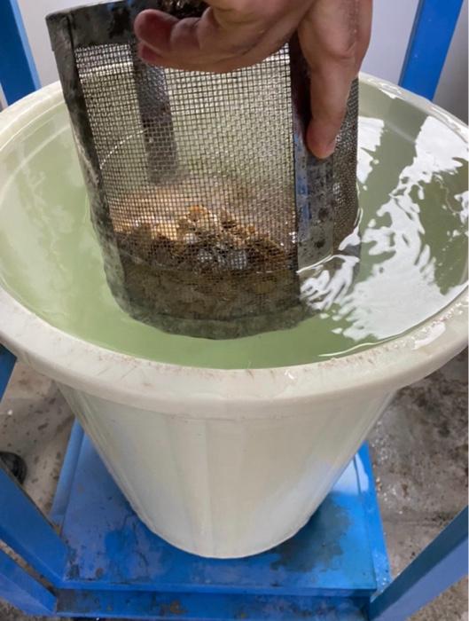 Ill Upload The Results And Pictures Of The Steps We Took In The Beggining It Was Washed The Aggregate And Then Dried 5