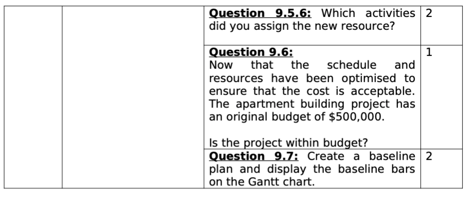 Please Can You Complete This On Oracle Primavera P6 And Report Format Thanks 8