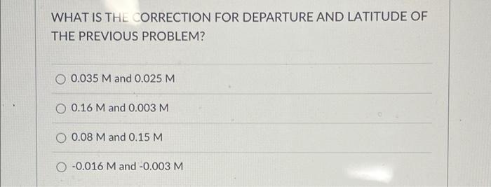 Question 10 8 Pts Balance The Following Interior Angles To The Right For A Polygon Traverse Compute The Azimuths Assumi 5
