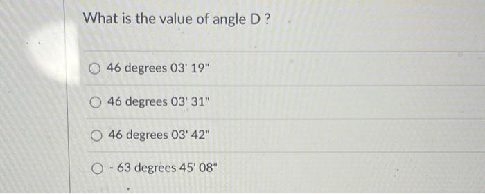Balance The Following Interior Angles To The Right For A Polygon Traverse Compute The Azimuths Assuming A Fixed Azimuth 8