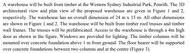 A Warehouse Will Be Built From Timber At The Western Sydney Industrial Park Penrith The 3d Architectural View And Plan 1