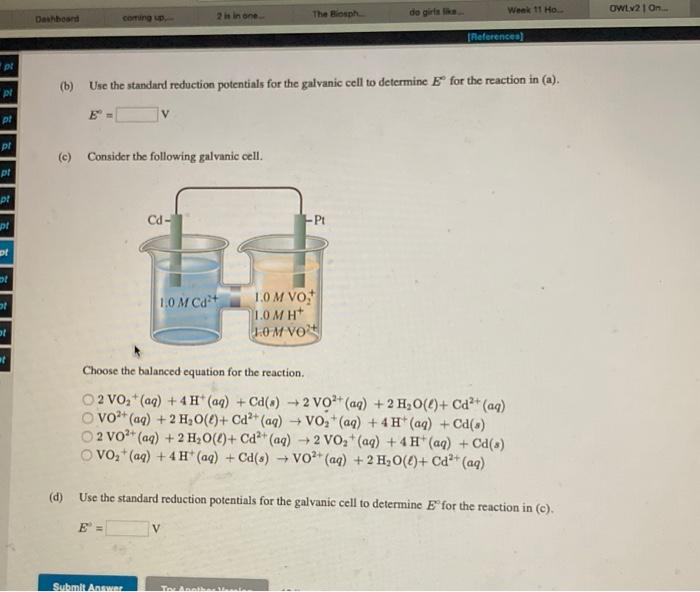 Use The Table Ol Cu Cut Half Reaction Tv 2 V Half Reaction F 2 2f 2 870 2h2o 4e 40h 0 40 Ag 0 34 A 3