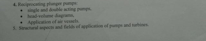 4 Reciprocating Plunger Pumps Single And Double Acting Pumps Head Volume Diagrams Application Of Air Vessels 1