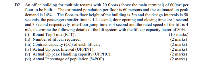 D2 An Office Building For Multiple Tenants With 20 Floors Above The Main Terminal Of 600m Per Floor To Be Built The 1