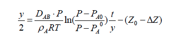 Experiment 3 Measurement Experiment Of Gas Phase Diffusion Coefficient Q3 1 What Is The Approximate Partial Pressure Of 1