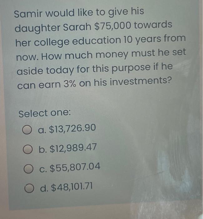 You Work For Fintech Company With An Annual Salary Of 90 000 What Will Be Your Annual Salary 20 Years From Now Assumin 4