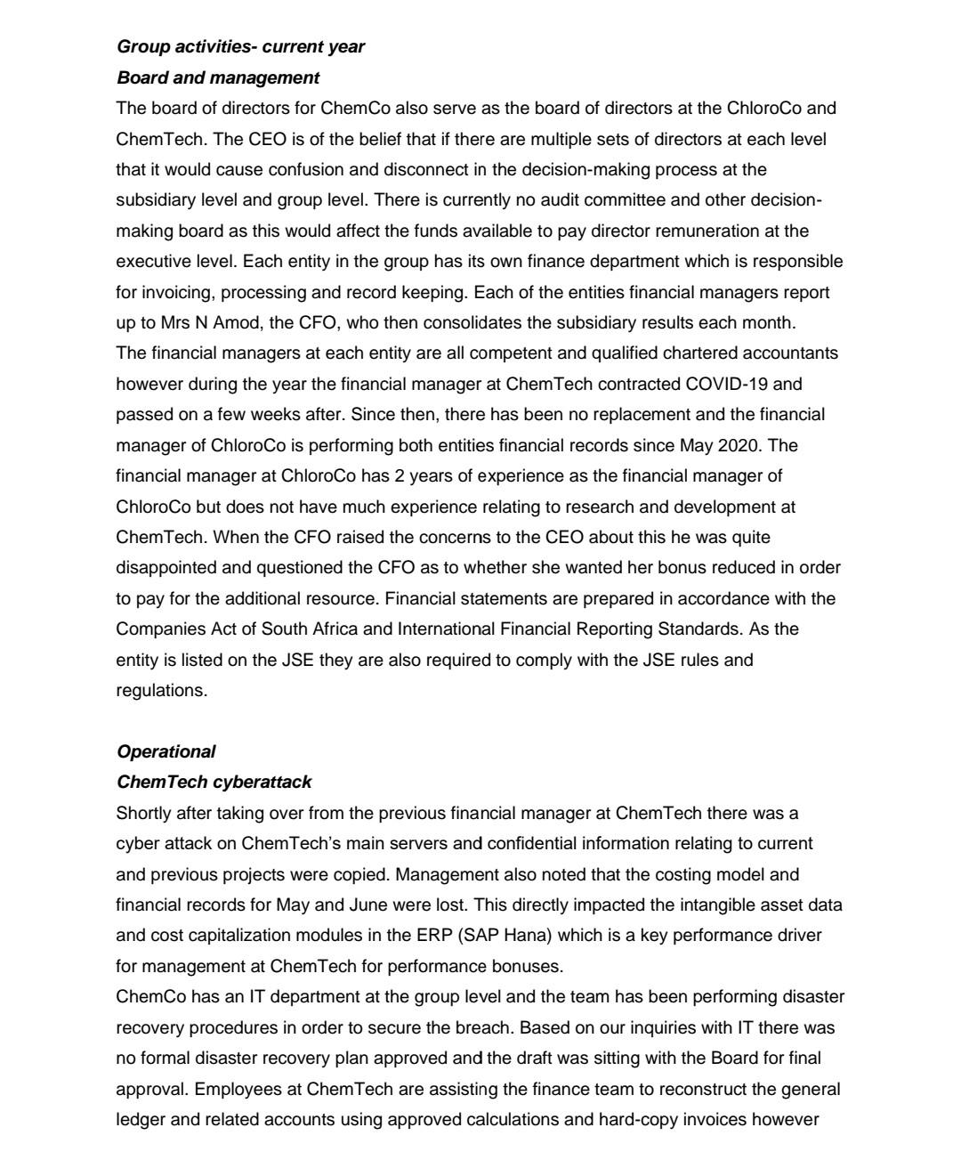 Read The Case Study Below And Answer The Questions That Follow You Are The Audit Senior At Newpoint Incorporated New 3