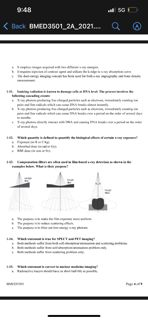 9 48 5g Back Bmed3501 2a 2021 A A It Employs Images Acquired With Two Different X Ray Energies B It Requires Inje 1