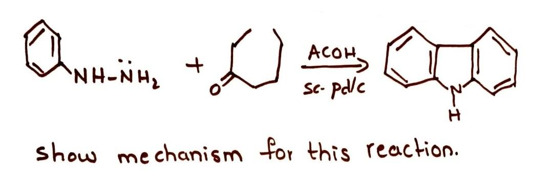 On The Court Acoh Sc Pdlc Show Mechanism For This Reaction 1