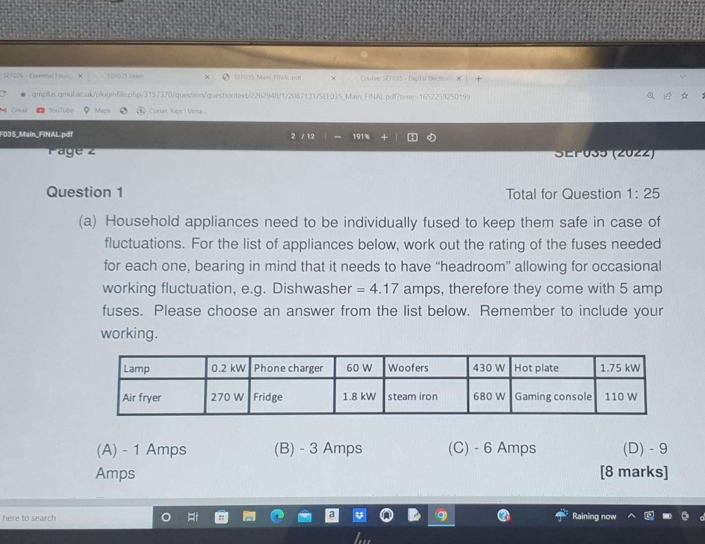 Sefo26 Essential Four X Sefors Puan Sef035 Main Final Pdf Course Sef035 Digital Electron X Amplus Amul Ac Uk Plugin 1