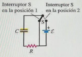 A Capacitor With C 1 50 X 10 5 Is Connected As Shown In The Figure To A Resistor R 980 Ohm And A Source Of Emf With 1