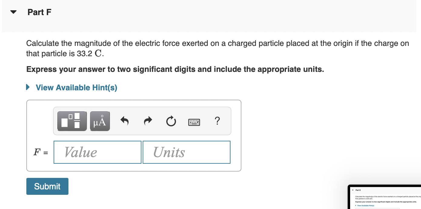 A Particle Carrying A Charge Of 32 0 Nc Is Located At 10 0 Nm 95 0 Nm And A Particle Carrying A Charge Of 98 0 Nc 7