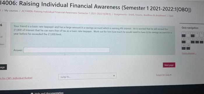 14006 Raising Individual Financial Awareness Semester 1 2021 2022 1 Obo My Courses Acf14006 Raising Individual Fi 1