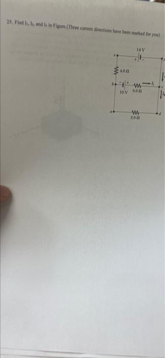 25 Tindle And Din Figure Three Current Direction Have Been Marked For You 14v Buon 10 Y 100 W 200 1