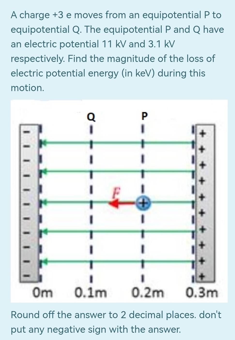 About Electric Potential Difference Wont The Solution Of All Question 6