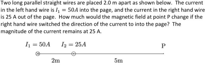 Physics Magnetic Field Problem 1