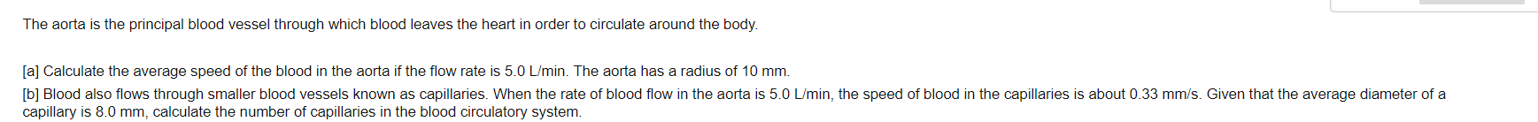 The Aorta Is The Principal Blood Vessel Through Which Blood Leaves The Heart In Order To Circulate Around The Body A 1