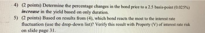 Q7 11 Points Interest Rate Risk Of Bonds Tom Is A Recent Retiree Who Is Interested In Investing Some Of His Savings I 2