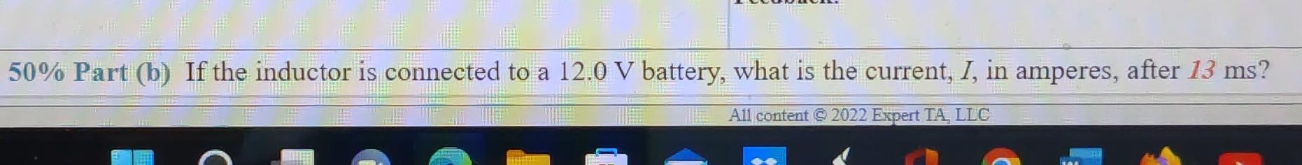 Consider A 25 5 Mh Inductor That Has A Resistance Of 3 75 Ohms 2