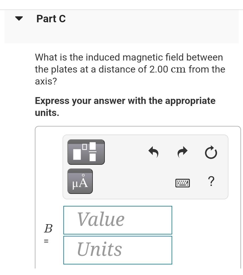 9 Of 13 A Parallel Plate Air Filled Capacitor Is Being Charged As In The Circular Plates Have Radius B Ic Ic B 4 0 4