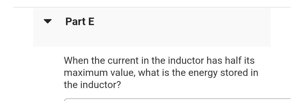 10 Of 11 Review Constants An L C Circuit Consists Of An Inductor With An Inductance Of 60 0 Mh And A Capacitor With 5