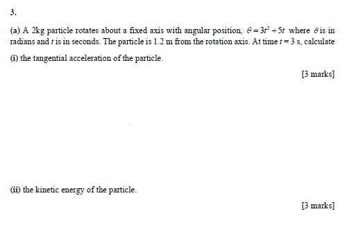 Question 3 1