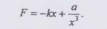 1 Show That The Equation Has As Solutions 2 A Particle Is Subjected To A Force Find The Potential V X And The Solut 3