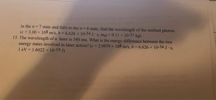 In The Next Higher Level What Would Its Energy Be 14 An Electron Is Bound In An Infinite Well A Box Of Width 0 5 Nm 2