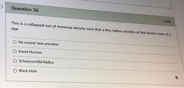 D Question 33 What Is The Difference Between A Vertical And A Horizontal Circle 1 Pts 0 Weight Must Be Included In A Ho 3
