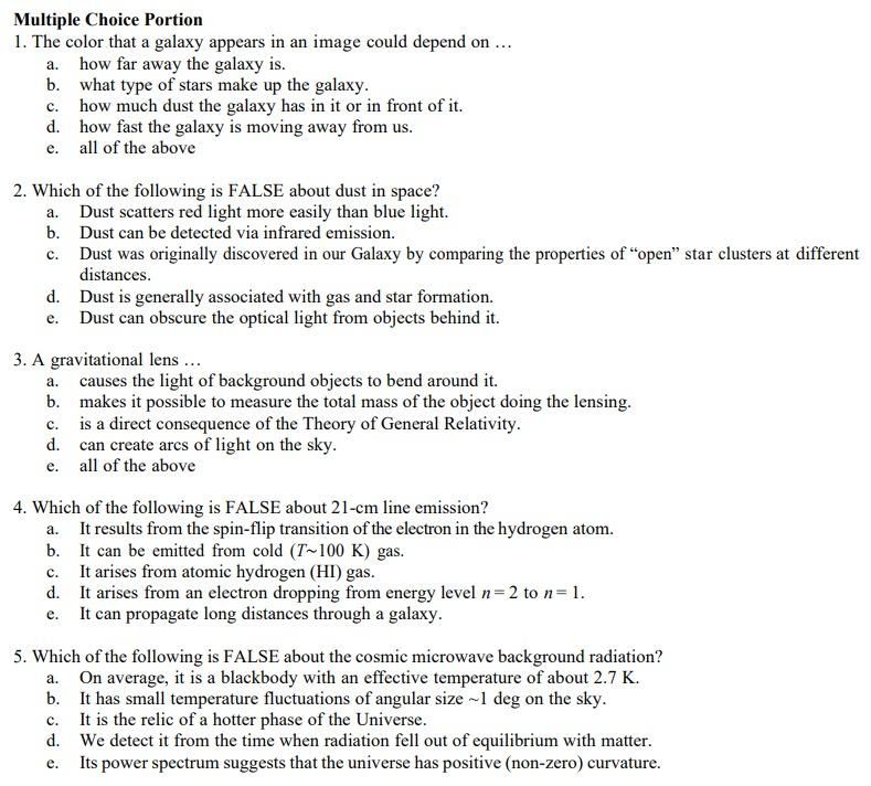 Astronomy 1