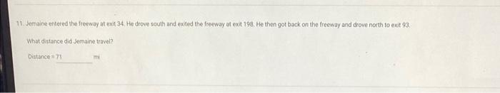 17 Jemaire Entered The Freeway At Exit 34 He Drove South And Exited The Freeway At Exit 198 He Then Got Back On The Fr 2
