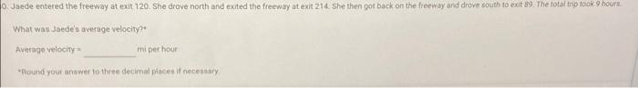 20 36de Entered The Way Et En 120 The Troveriority And Extend The Freeway At Eat 214 The Then Got Back On The Forway A 5