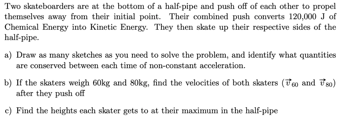 Two Skateboarders Are At The Bottom Of A Half Pipe And Push Off Of Each Other To Propel Themselves Away From Their Initi 1