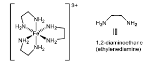 For The Chiral Complex Ion Depicted Below Answer The Following Questions A What Is The Coordination Number Of Iron 1
