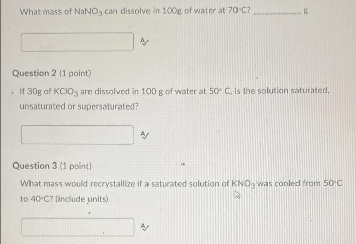 150 140 130 120 110 Nano 100 90 Grams Of Solute Per 100 G H 0 Conx 80 70 Nh3 60 Nhaci 50 Kci 40 Naci 30 20 Kcio 10 Ce 2