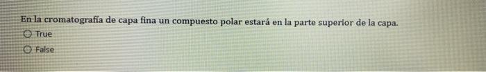 True Or False 1