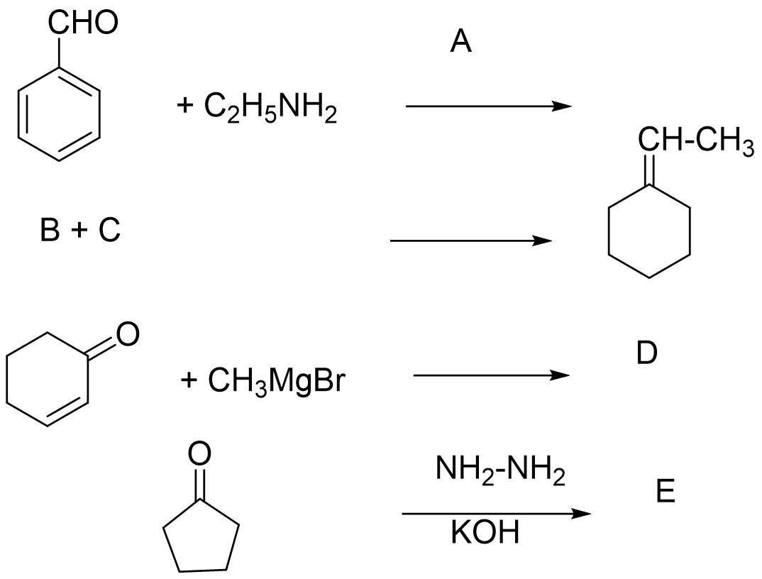 Identify A B C D And E 1