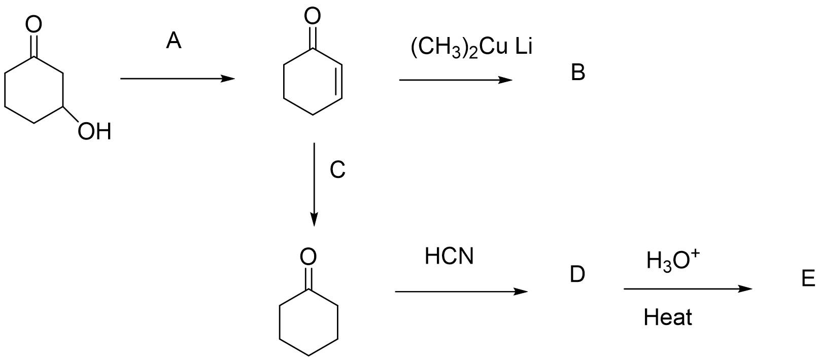 Identify A To E 1