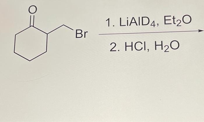 1 Liald4 Et20 Br 2 Hci H20 1