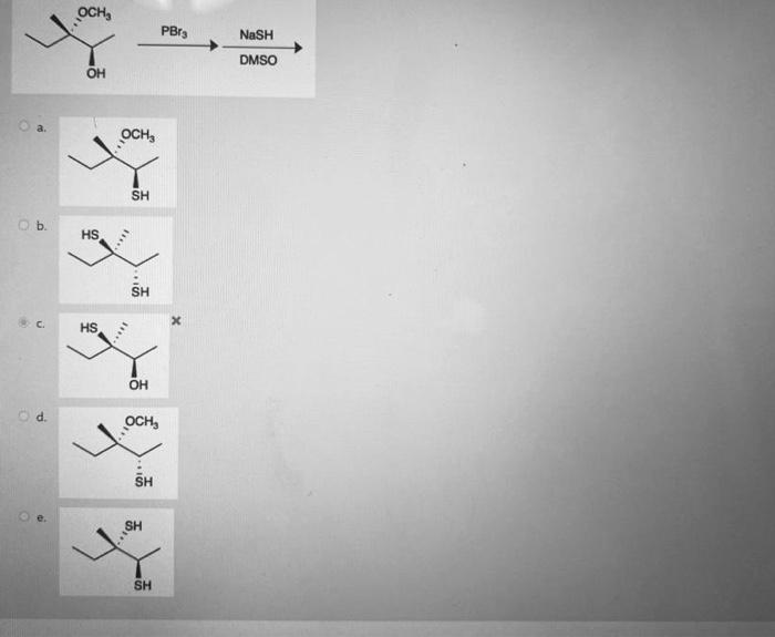 Choose The Reagents Needed For The Following Synthesis 2 Escoja El Producto Principal De La Siguiente Secuencia De Reac 3