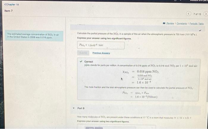 Chapter 18 Item 7 7015 Pew Constants Periodic Table 1 The Estimated Average Concentration Of No Inal In The United Sta 1