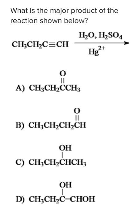 What Is The Product Of The Following Reaction Sequence 1 Nanhanh H2 Hcech 1 Bh3 Thf 2 H202 Naoi 2 Ch3ch2ch2ch Br L 2