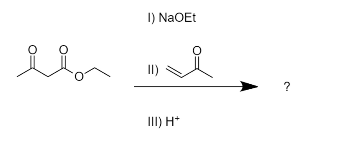 What Product Would Be Formed From The Michael Addition Of The Following Chemicals 2 Marks 1