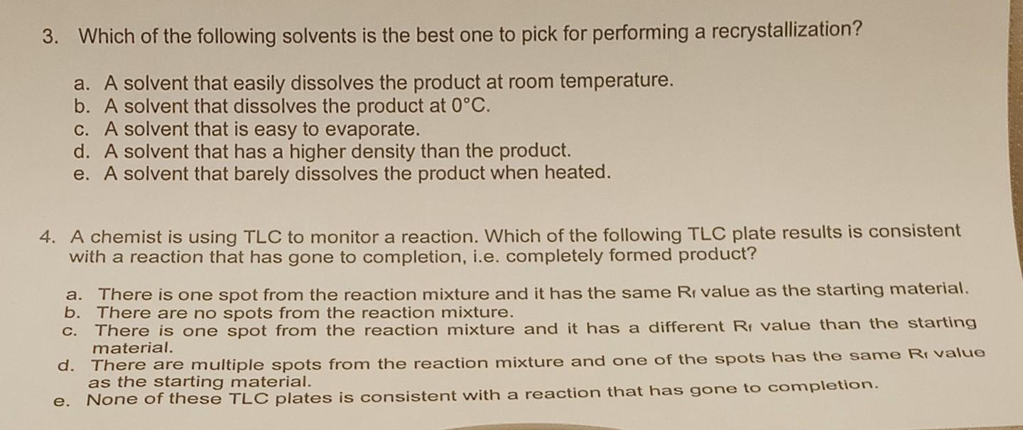 Hello I Need Help With This 2 Questions Assingment This Is Organic Chemistry 2 Address The 2 Questions Please Help M 1