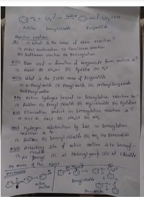 Q1 Reagent Wed To Convert Acetanilide To P Nitro Acetanilide A Hno3 C Hno 3 Masou B H2so4 D None Structure Q2 2