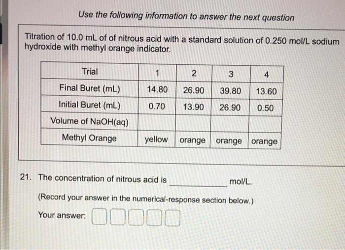 Numeric Response Use The Following Information To Answer The Next Question Colours Red 5 Purple 1 I 2 Violet 6 Orange 3 2